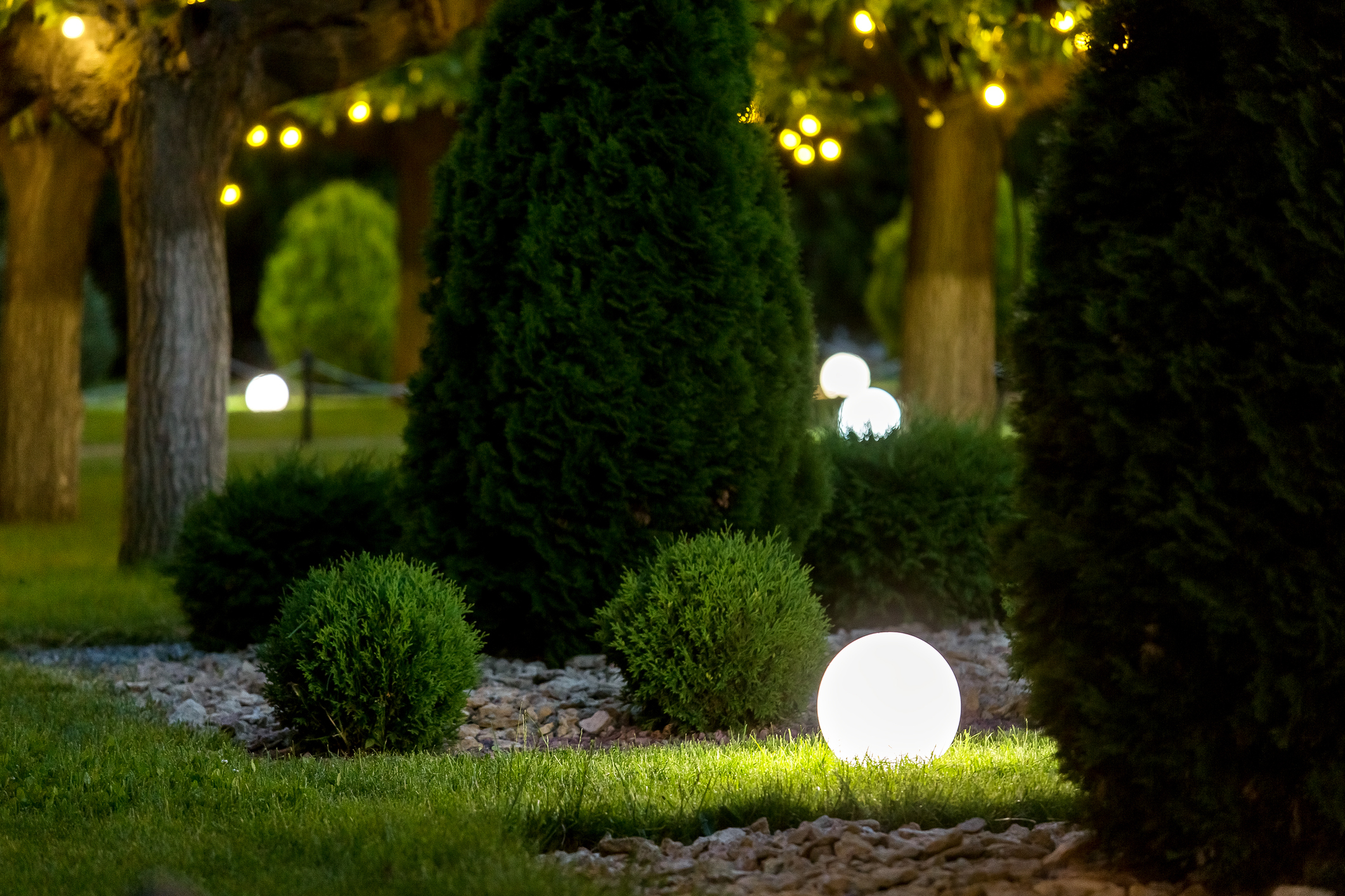 landscape lighting weston